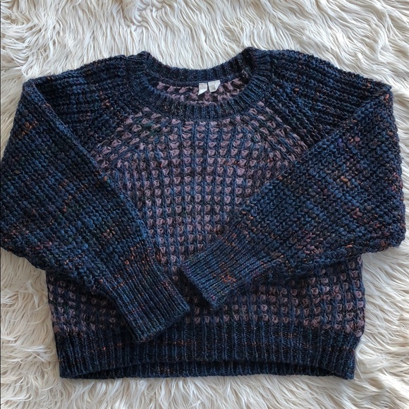 Moth Sweaters - Moth Anthropologie -multicolor wool chunky sweater